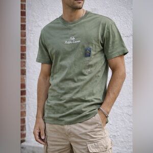 Ralph Lauren Olive Green Short Sleeve Tee